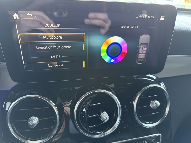 Image Mercedes-Benz GLC SUV 220 d 4MATIC SUV AMG Line  Toit Ouvrant Full Led Apple CarPlay Pack Black