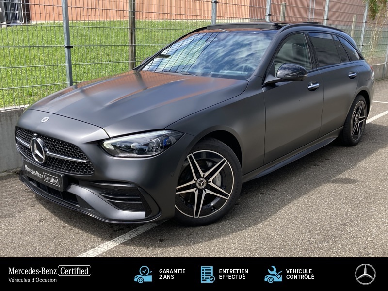 Photo Mercedes-Benz CLASSE C BREAK 300 d e Hybrid EQ 4MATIC Break AMG Line -TOE -Pack Premium Plus