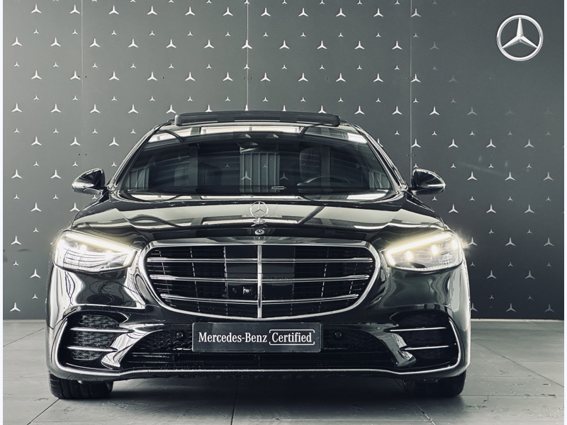 Image Mercedes-Benz CLASSE S 580 e Limousine AMG Line Digital light TO GPS Carplay Caméra 360 Burmester Sièges cuir élec chauff/v