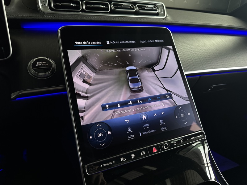 Image Mercedes-Benz CLASSE S 580 e Limousine AMG Line Digital light TO GPS Carplay Caméra 360 Burmester Sièges cuir élec chauff/v
