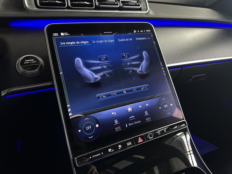 Image Mercedes-Benz CLASSE S 580 e Limousine AMG Line Digital light TO GPS Carplay Caméra 360 Burmester Sièges cuir élec chauff/v