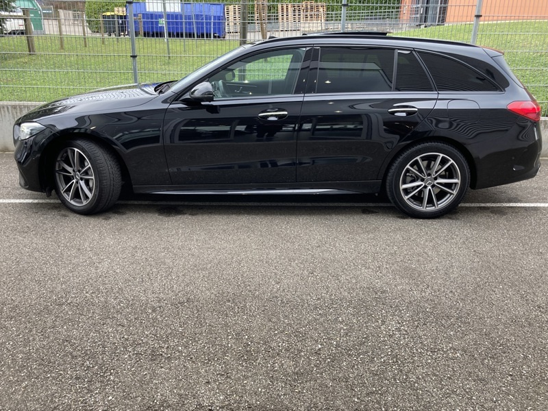 Image Mercedes-Benz CLASSE C 300 e Break AMG line Digital light GPS Carplay Caméra 360 HUD Sièges élec chauff à mémoires Régul ad