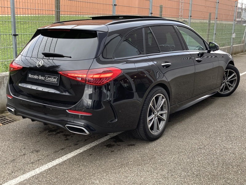 Image Mercedes-Benz CLASSE C 300 e Break AMG line Digital light GPS Carplay Caméra 360 HUD Sièges élec chauff à mémoires Régul ad