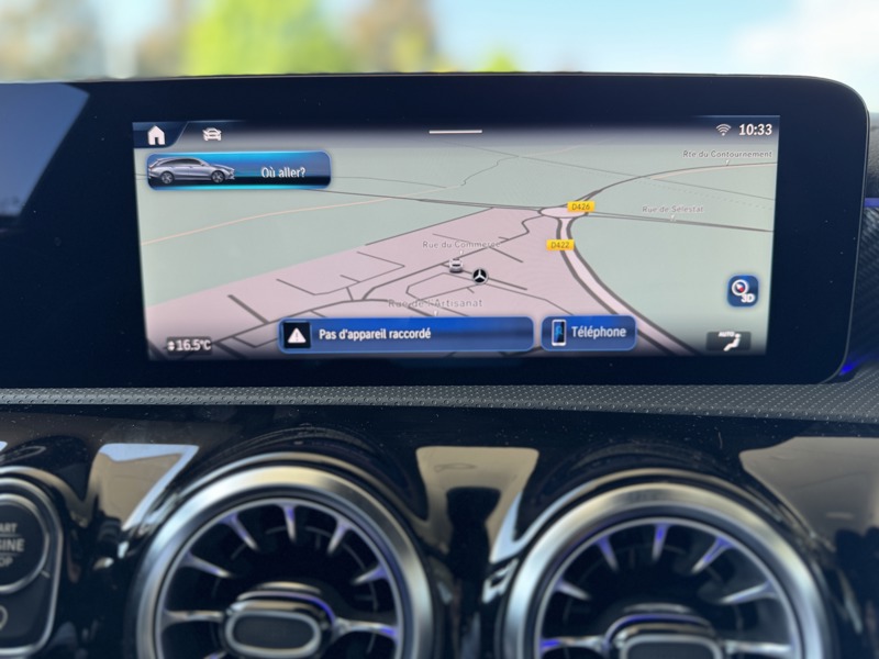 Image Mercedes-Benz CLA SHOOTING BRAKE CLA 180 Shooting Brake Pack Progressive Full leds GPS Caméra Carplay Sièges chauffants Régul Clim au