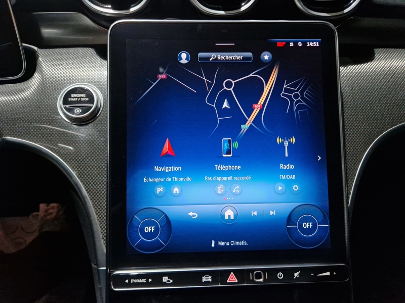 Image Mercedes-Benz CLASSE C BREAK Classe C 220 d Break AMG Line  