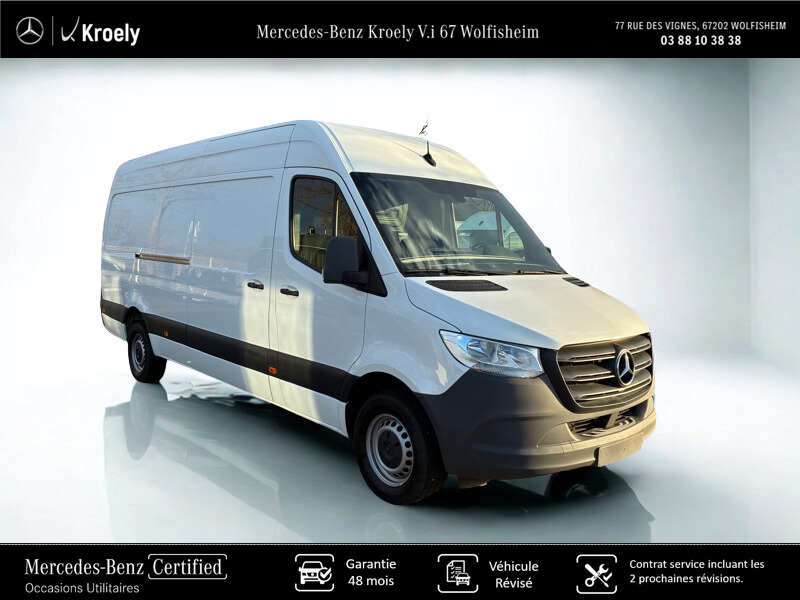 Photo Mercedes-Benz SPRINTER 317 CDI 43S L3H2 14M3  Gtie 48mois+2 révisions incluses 32.890euro HT