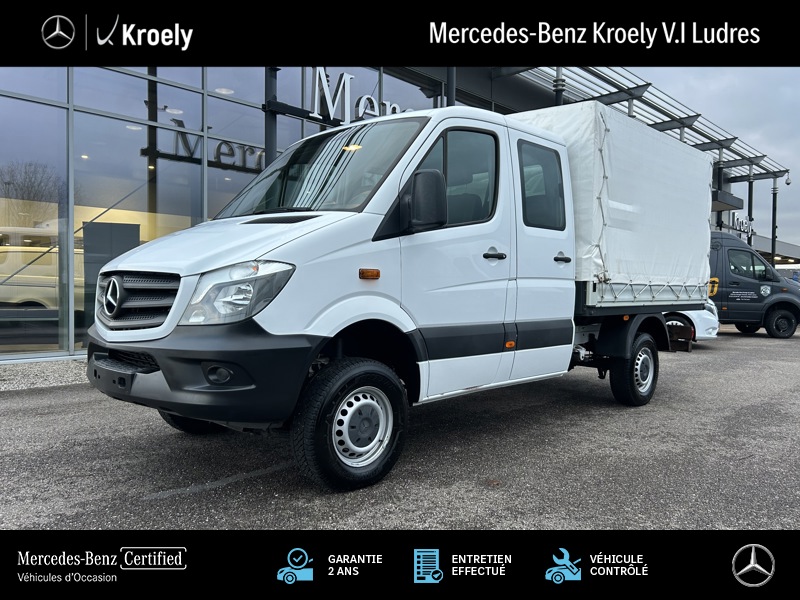 Photo Mercedes-Benz SPRINTER 316 CDI 4x4 Plateau Bâché 6 Places 37900HT