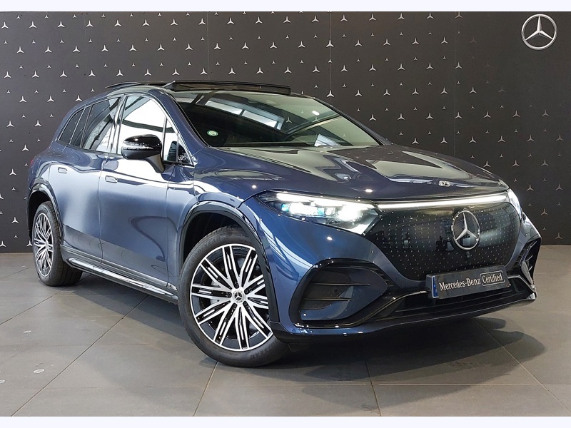 Image Mercedes-Benz EQS SUV 580 4MATIC SUV Digital light TO GPS Carplay Caméra 360 Burmester Sièges cuir élec chauff/ventil Régu