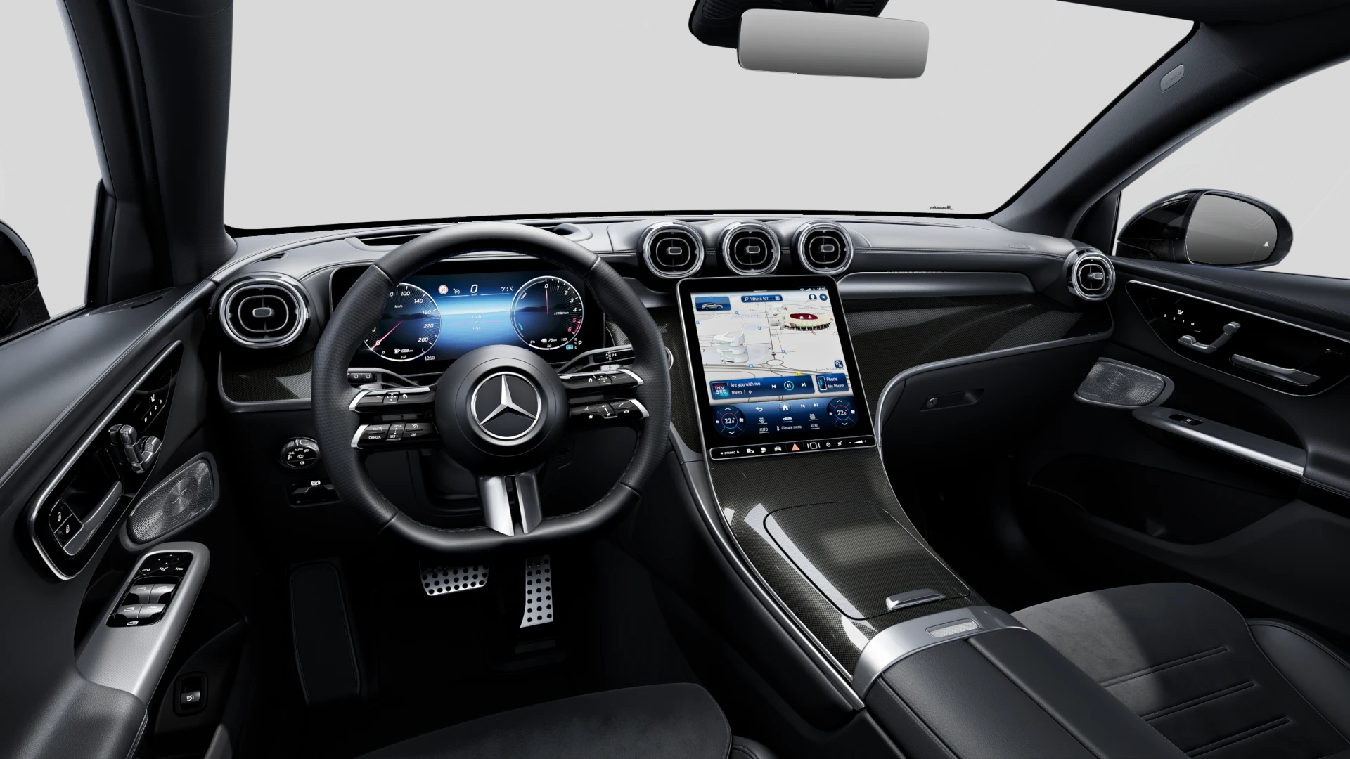 Image Mercedes-Benz GLC COUPÉ GLC 300 d e Hybrid EQ 4MATIC Coupé AMG Line +  2543 GLC 300 d e Hybrid EQ 4MATIC Coup+® AMG L