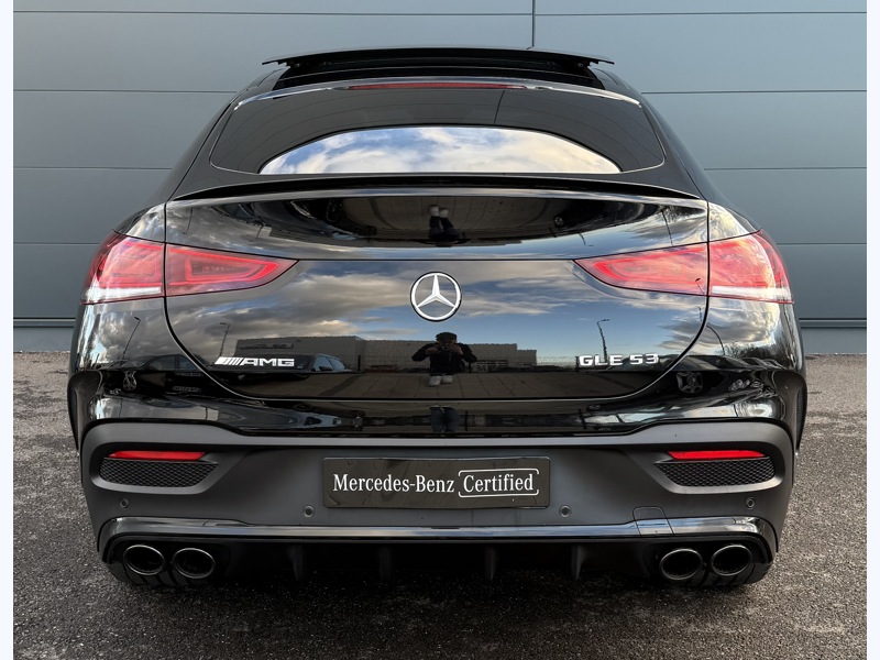 Image Mercedes-Benz GLE COUPÉ 53 4MATIC+ TO GPS Carplay Caméra 360 Burmester Sièges cuir élec chauff/ventil Régul adaptatif Keyles