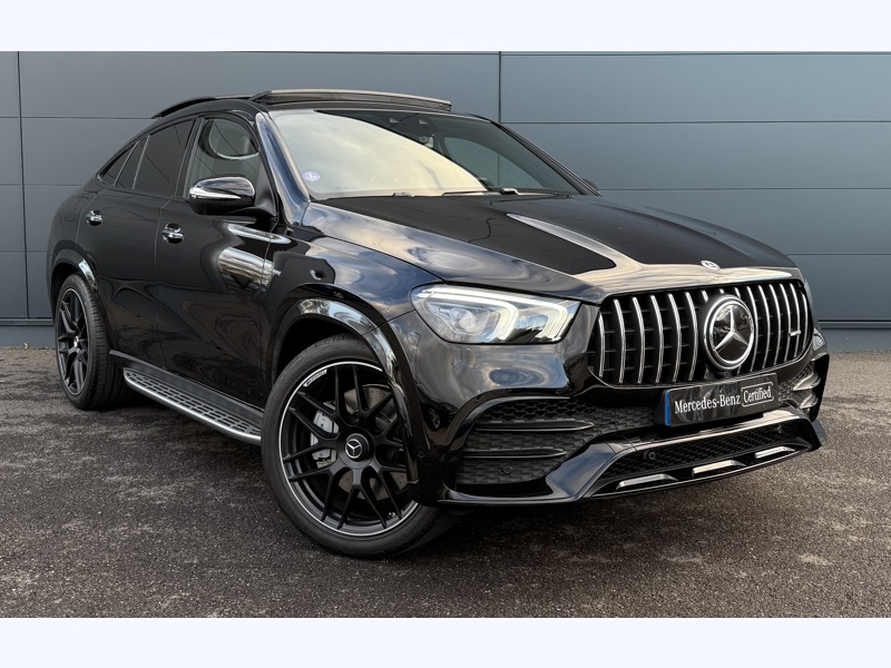 Image Mercedes-Benz GLE COUPÉ 53 4MATIC+ TO GPS Carplay Caméra 360 Burmester Sièges cuir élec chauff/ventil Régul adaptatif Keyles