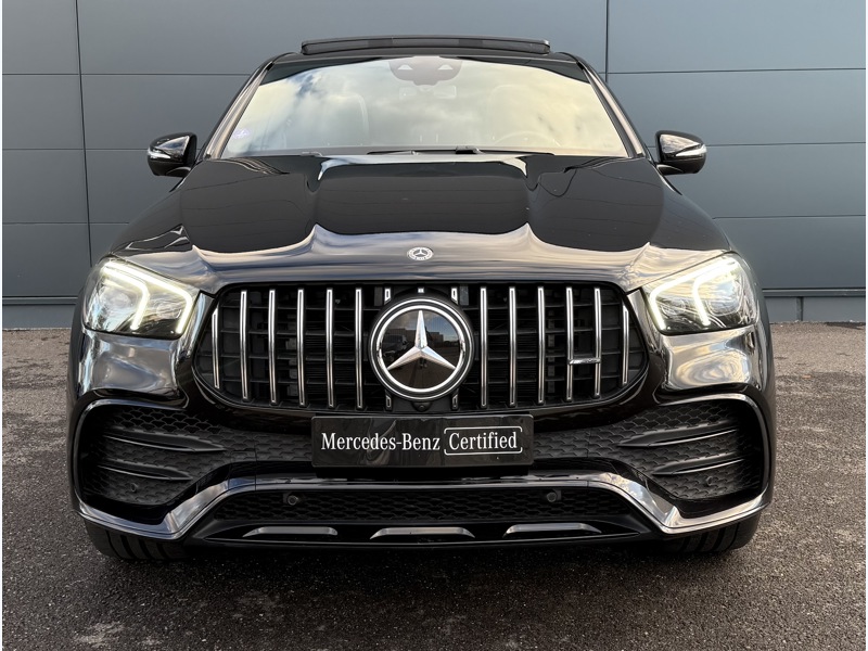 Image Mercedes-Benz GLE COUPÉ 53 4MATIC+ TO GPS Carplay Caméra 360 Burmester Sièges cuir élec chauff/ventil Régul adaptatif Keyles