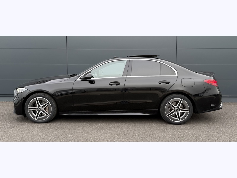 Image Mercedes-Benz CLASSE C C 300 e 2.0 313 AMG Line 9G-TRONIC Full leds TO GPS Carplay Caméra Sièges chauffants Régul Clim auto