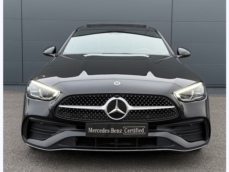 Image Mercedes-Benz CLASSE C C 300 e 2.0 313 AMG Line 9G-TRONIC Full leds TO GPS Carplay Caméra Sièges chauffants Régul Clim auto
