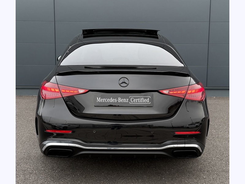 Image Mercedes-Benz CLASSE C C 300 e 2.0 313 AMG Line 9G-TRONIC Full leds TO GPS Carplay Caméra Sièges chauffants Régul Clim auto