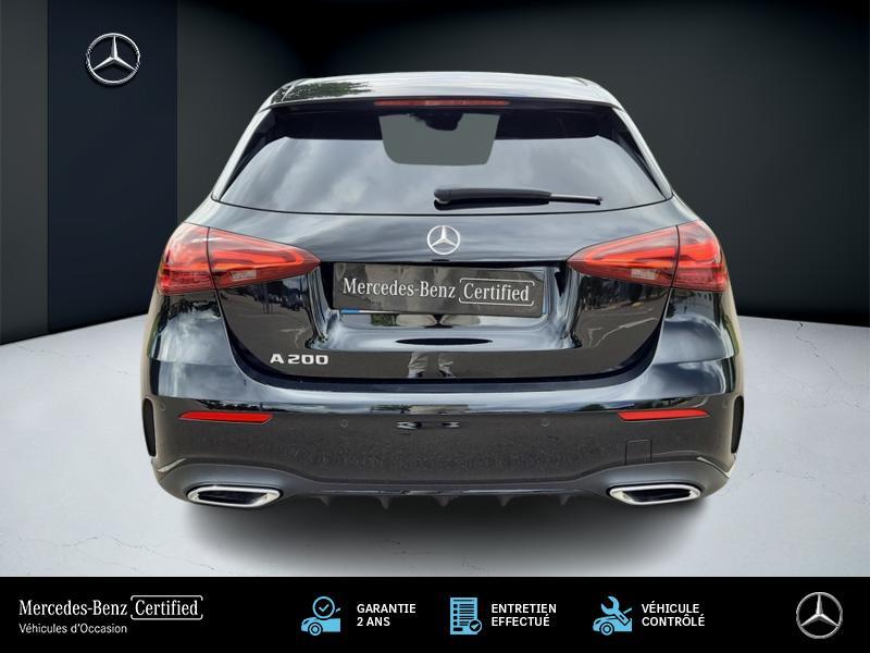 Image Mercedes-Benz CLASSE A 200 AMG Line 1.3 163 7G-DCT  Carplay KEYLESS GO Pack Sport Black Caméra recul Rechrge sans fil tél. 