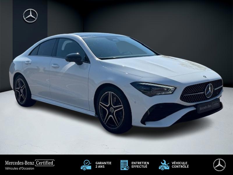 Image Mercedes-Benz CLA COUPÉ 200 d AMG Line 2.0 150 8G-DCT Toit ouvrant Distronic Carplay Angle mort Pack hiver Cam 360 Handsfree