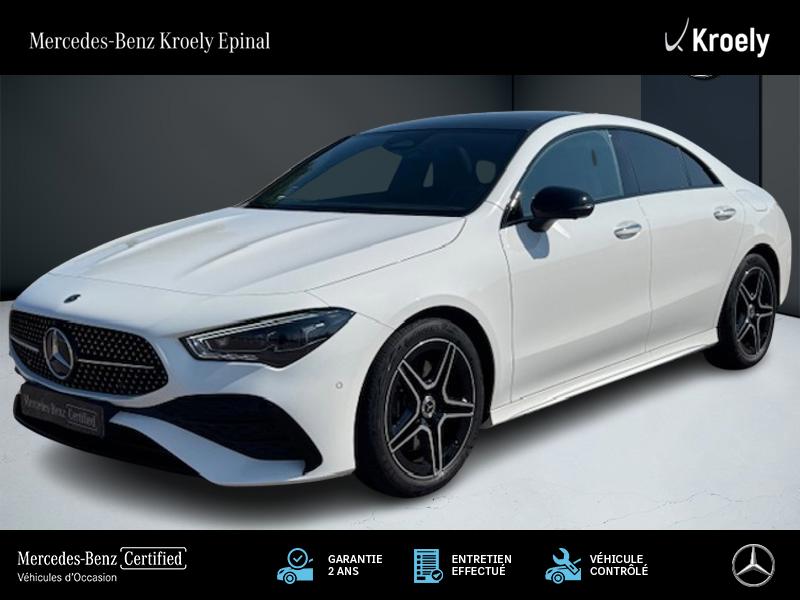 Image Mercedes-Benz CLA COUPÉ 200 d AMG Line 2.0 150 8G-DCT Toit ouvrant Distronic Carplay Angle mort Pack hiver Cam 360 Handsfree