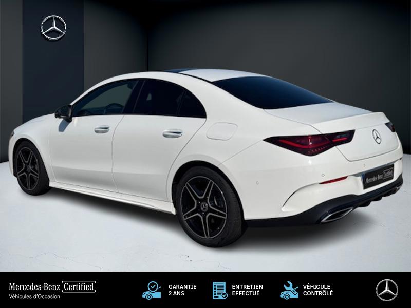 Image Mercedes-Benz CLA COUPÉ 200 d AMG Line 2.0 150 8G-DCT Toit ouvrant Distronic Carplay Angle mort Pack hiver Cam 360 Handsfree