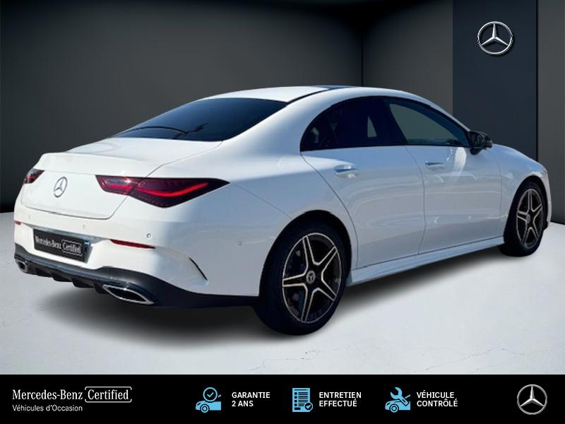 Image Mercedes-Benz CLA COUPÉ 200 d AMG Line 2.0 150 8G-DCT Toit ouvrant Distronic Carplay Angle mort Pack hiver Cam 360 Handsfree