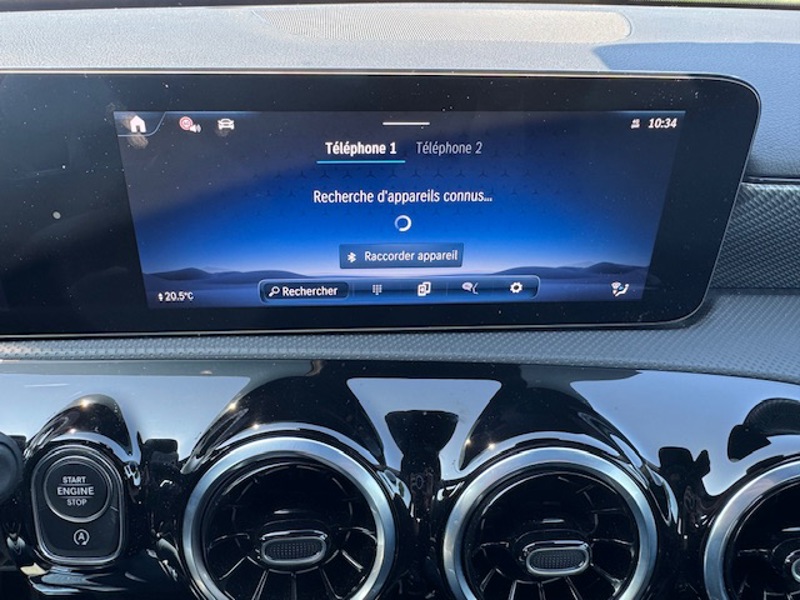 Image Mercedes-Benz CLASSE A 200 d Progressive Line 2.0 150 8G-DCT Carplay Camera recul Pack hiver Sieges av chauffants Led HP Si