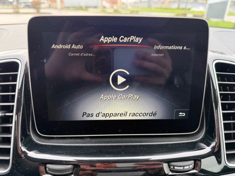 Image Mercedes-Benz GLE SUV 350 d 4MATIC Fascination  3.0 258 4X4 9G-Tronic Toit ouvrant Carplay Angle mort Feux auto Sieges av 