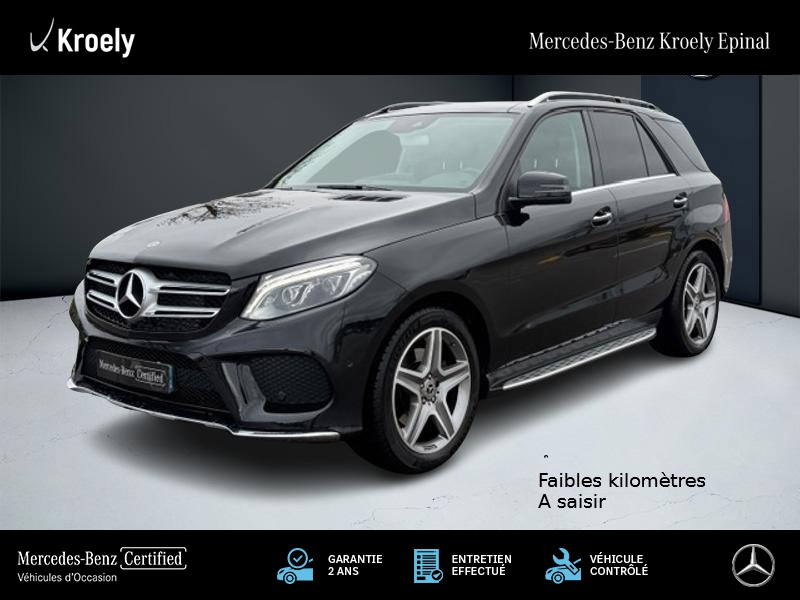 Photo Mercedes-Benz GLE SUV 350 d 4MATIC Fascination  3.0 258 4X4 9G-Tronic Toit ouvrant Carplay Angle mort Feux auto Sieges av 