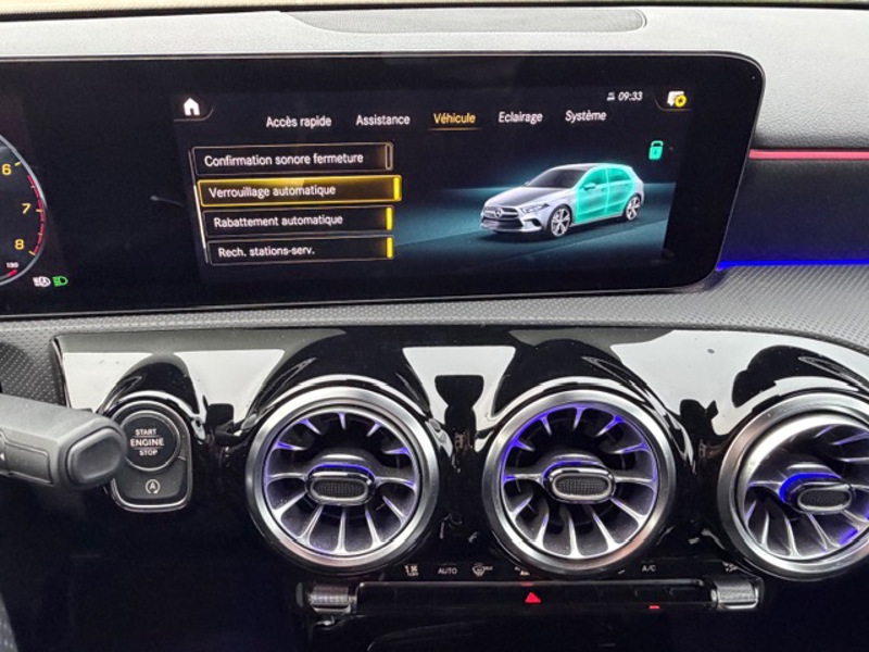 Image Mercedes-Benz CLASSE A 200 AMG Line 1.3 163 7G-DCT Sieges av chauffants Camera recul Aide au parking active Keyless go Ecla