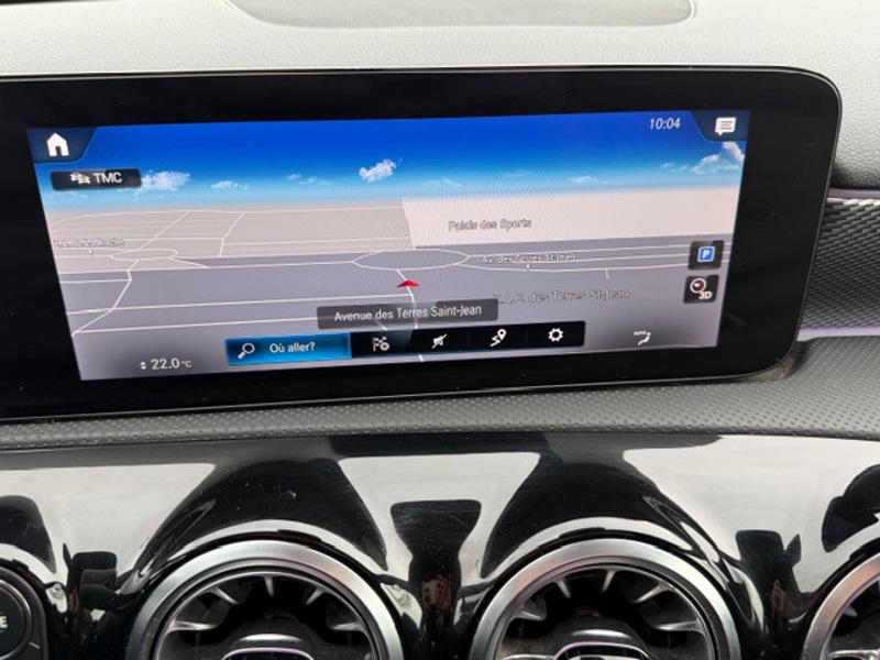 Image Mercedes-Benz CLASSE A 200 d Progressive Line 2.0 150 8G-DCT Camera de recul Aide au parking Siège av chauffants Eclairage 