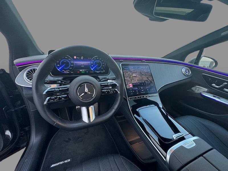 Image Mercedes-Benz EQE AMG LINE 350 292 ch Roues ar directrices, Pack premium plus, Affichage tête haute, Assistance condui