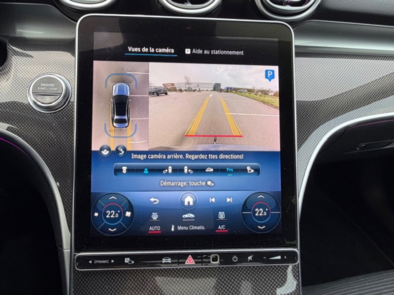 Image Mercedes-Benz CLASSE C BERLINE Classe C 220 d Business Line 2.0 190 9G-DCT Toit ouvrant Digital light Carplay Angle mort Distronic 