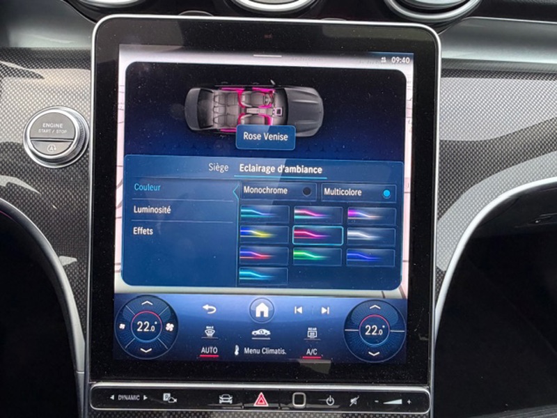 Image Mercedes-Benz CLASSE C BERLINE Classe C 220 d Business Line 2.0 190 9G-DCT Toit ouvrant Digital light Carplay Angle mort Distronic 