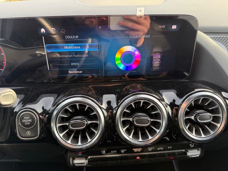 Image Mercedes-Benz CLASSE B 180 d AMG Line Edition 2.0 116 8G-DCT Cam recul Pack sport black PARKTRONIC Hayon auto Keyless go Si