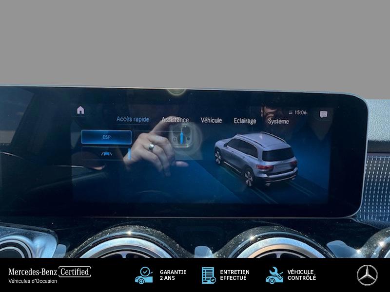 Image Mercedes-Benz GLB 200 Business Line Pack Progressive 1.3 163 7G-DCT Toit ouvrant Carplay Angle mort Camera LED 7 place