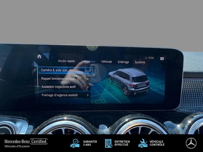 Image Mercedes-Benz GLB 200 Business Line Pack Progressive 1.3 163 7G-DCT Toit ouvrant Carplay Angle mort Camera LED 7 place