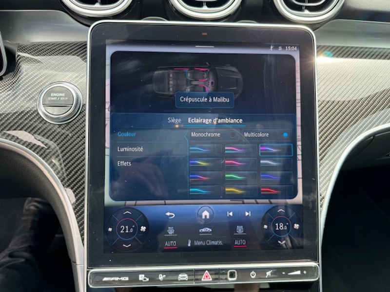 Image Mercedes-Benz CLASSE C BREAK Mercedes-AMG C 63 S E PERFORMANCE Break 2.0 680 9G-TRONIC 4MATIC Malus payé LOA possible Pack assist